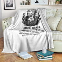 American Hero Harriet Tubman Throw Blanket Black History Leader Gift - Wonder Print Shop