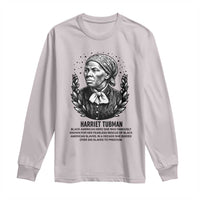American Hero Harriet Tubman Long Sleeve Shirt Black History Leader Gift - Wonder Print Shop