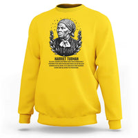 American Hero Harriet Tubman Sweatshirt Black History Leader Gift - Wonder Print Shop