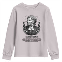 American Hero Harriet Tubman Youth Sweatshirt Black History Leader Gift - Wonder Print Shop