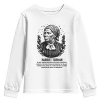 American Hero Harriet Tubman Youth Sweatshirt Black History Leader Gift - Wonder Print Shop