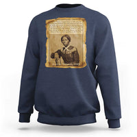 Harriet Tubman Tribute Sweatshirt Civil Rights Leader Black History Gift - Wonder Print Shop