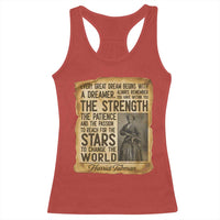 Harriet Tubman Quote Racerback Tank Top Strength Patience Passion To Change The World