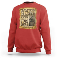 Harriet Tubman Quote Sweatshirt Strength Patience Passion To Change The World