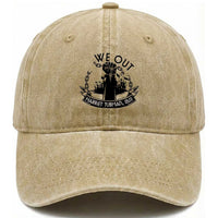 Harriet Tubman Washed Cotton Baseball Cap We Out Breaking The Chains Iconic Legacy Gift