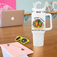 Harriet Tubman Tumbler With Handle Underground Railroad Hero Breaking Chains