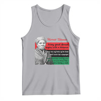 Harriet Tubman Quote Tank Top Pan African Flag Black History