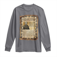 Harriet Tubman Long Sleeve Shirt Womens History Month Gift