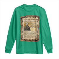 Harriet Tubman Long Sleeve Shirt Womens History Month Gift