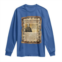 Harriet Tubman Long Sleeve Shirt Womens History Month Gift