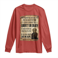 Harriet Tubman Long Sleeve Shirt Liberty Or Death Black History Legacy