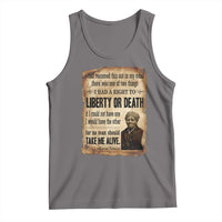 Harriet Tubman Tank Top Liberty Or Death Black History Legacy
