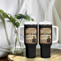 Harriet Tubman Tumbler With Handle Liberty Or Death Black History Legacy