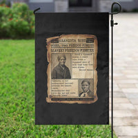 Harriet Tubman Newspaper Garden Flag Slavery Freedom Fighter Historical