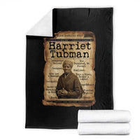 The Underground Railroad Hero Throw Blanket Harriet Tubman Slavery Freedom Fighter Gift