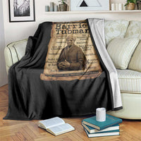 The Underground Railroad Hero Throw Blanket Harriet Tubman Slavery Freedom Fighter Gift
