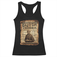 The Underground Railroad Hero Racerback Tank Top Harriet Tubman Slavery Freedom Fighter Gift