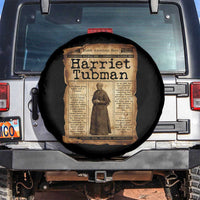 Harriet Tubman Newspaper Spare Tire Cover Strong Black Woman Leader Gift