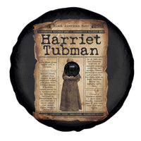Harriet Tubman Newspaper Spare Tire Cover Strong Black Woman Leader Gift