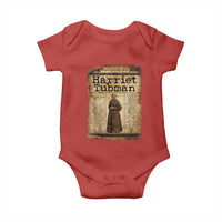 Harriet Tubman Newspaper Baby Onesie Strong Black Woman Leader Gift