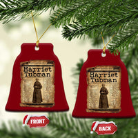 Harriet Tubman Newspaper Ceramic Ornament Strong Black Woman Leader Gift