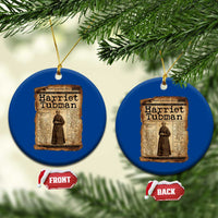 Harriet Tubman Newspaper Ceramic Ornament Strong Black Woman Leader Gift