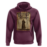 Harriet Tubman Newspaper Hoodie Strong Black Woman Leader Gift
