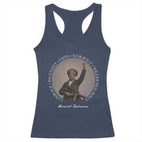 Harriet Tubman Leadership Racerback Tank Top Feminist History Gift