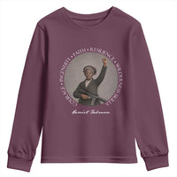 Harriet Tubman Leadership Youth Sweatshirt Feminist History Gift