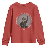 Harriet Tubman Leadership Youth Sweatshirt Feminist History Gift