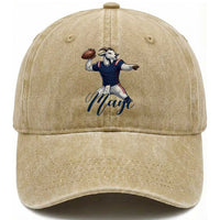 Dedicated Maye Lover Washed Cotton Baseball Cap Football Fan Supporter