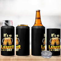 It Is A Labeer Day 4 in 1 Can Cooler Tumbler Beer Drinking Labor Day Party Gift