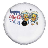 Happy Labeer Day Spare Tire Cover Funny Labor Day Beer Union Worker Humor