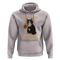 Funny I Am Retired You Are Not Have Fun At Work Tomorrow Hoodie Black Cat - Wonder Print Shop