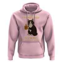 Funny I Am Retired You Are Not Have Fun At Work Tomorrow Hoodie Black Cat - Wonder Print Shop