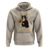 Funny I Am Retired You Are Not Have Fun At Work Tomorrow Hoodie Black Cat - Wonder Print Shop