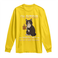 Funny I Am Retired You Are Not Have Fun At Work Tomorrow Long Sleeve Shirt Black Cat - Wonder Print Shop