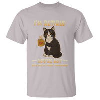 Funny I Am Retired You Are Not Have Fun At Work Tomorrow T Shirt Black Cat - Wonder Print Shop