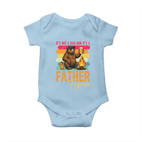 Funny Bear Dad Baby Onesie It Is Not A Dad Bod It Is A Father Figure - Wonder Print Shop