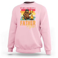 Funny Bear Dad Sweatshirt It Is Not A Dad Bod It Is A Father Figure - Wonder Print Shop