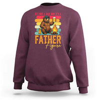 Funny Bear Dad Sweatshirt It Is Not A Dad Bod It Is A Father Figure - Wonder Print Shop