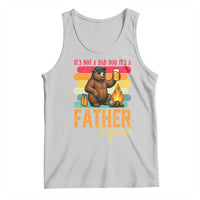 Funny Bear Dad Tank Top It Is Not A Dad Bod It Is A Father Figure - Wonder Print Shop