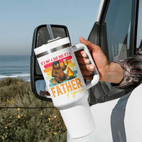 Funny Bear Dad Tumbler With Handle It Is Not A Dad Bod It Is A Father Figure