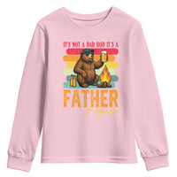 Funny Bear Dad Youth Sweatshirt It Is Not A Dad Bod It Is A Father Figure - Wonder Print Shop