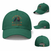 Cute Dog Lover Baseball Cap I Just Want To Be A Stay At Home Dog Mom