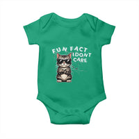 Fun Fact I Do Not Care Baby Onesie Grumpy Cat Lover - Wonder Print Shop