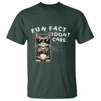Fun Fact I Do Not Care T Shirt Grumpy Cat Lover - Wonder Print Shop
