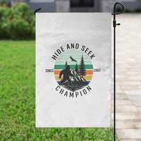 Hide And Seek Champion Garden Flag Bigfoot Lover Gift - Wonder Print Shop