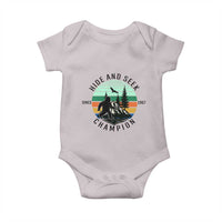 Hide And Seek Champion Baby Onesie Bigfoot Lover Gift - Wonder Print Shop