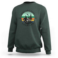 Hide And Seek Champion Sweatshirt Bigfoot Lover Gift - Wonder Print Shop